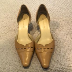 Tan Ann Klein Heels
